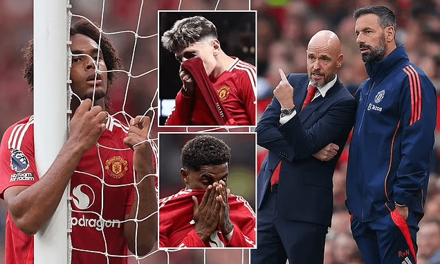 Cover Image for Two goalless wingers, a new signing who sees himself as a ‘9.5’ and a sidelined striker worth £72M… the key issues Erik ten Hag faces as he looks to ignite Man United’s stuttering attack at Southampton 