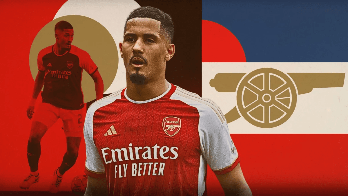 Cover Image for William Saliba transfer ‘interest’ emerges as Arsenal get £100m blockbuster deal update